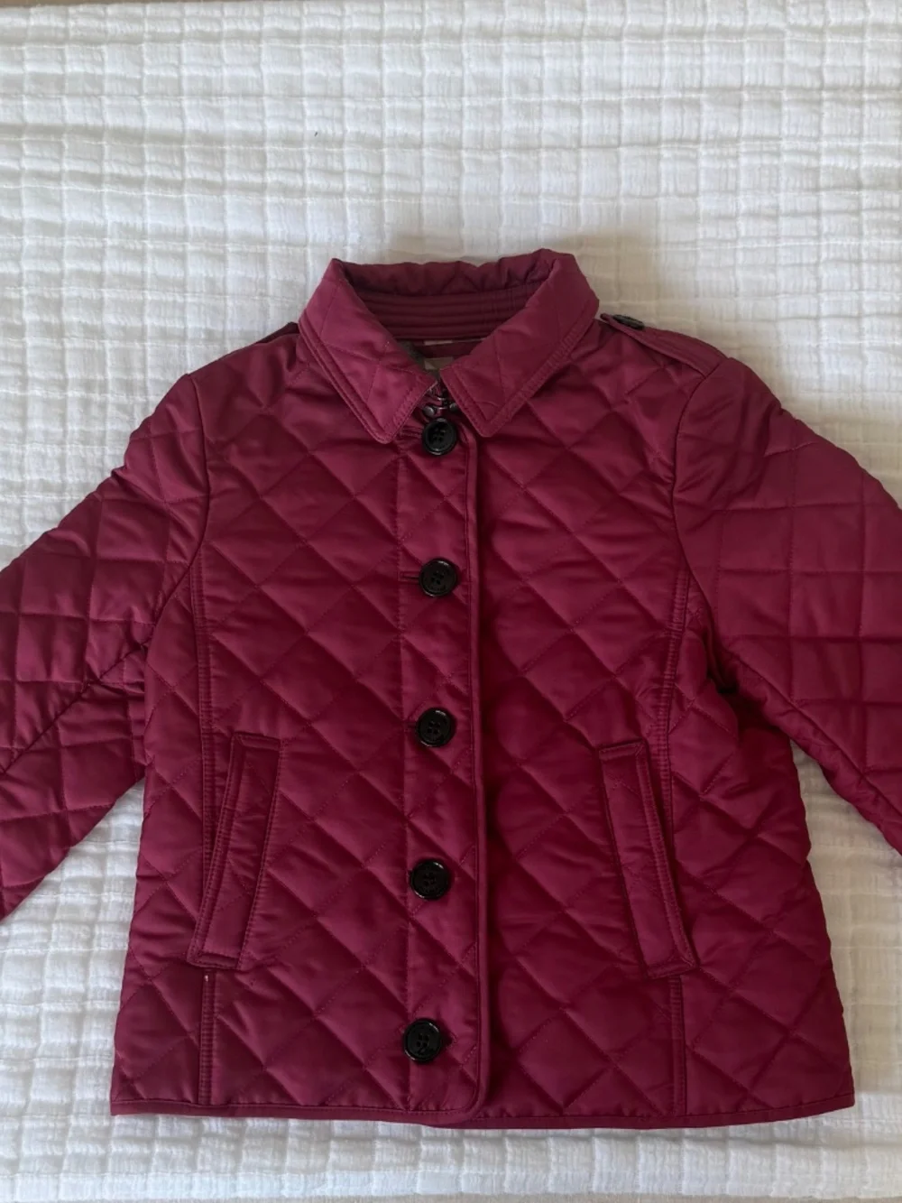 Little girl Burberry jacket